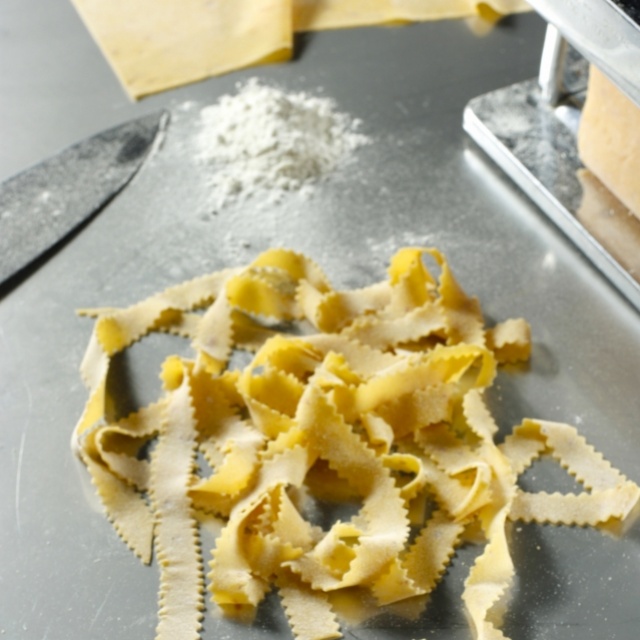 Tomaat pappardelle