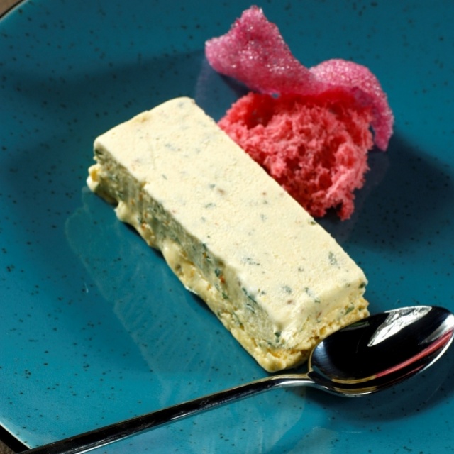 Tomato-tarragon parfait