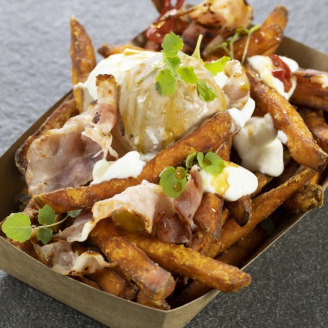 Sweet loaded fries