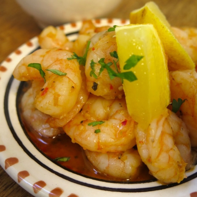 Pil pil prawns