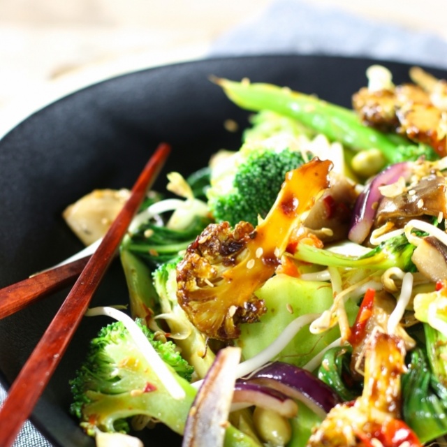 Salade de légumes chinois