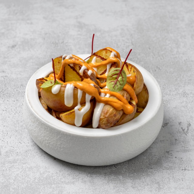 Kartoffel Bravas mit Alioli