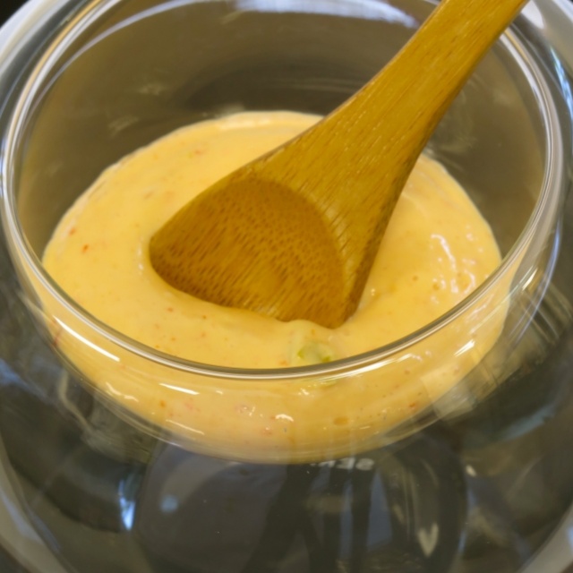 Ginger-chilli mayonnaise