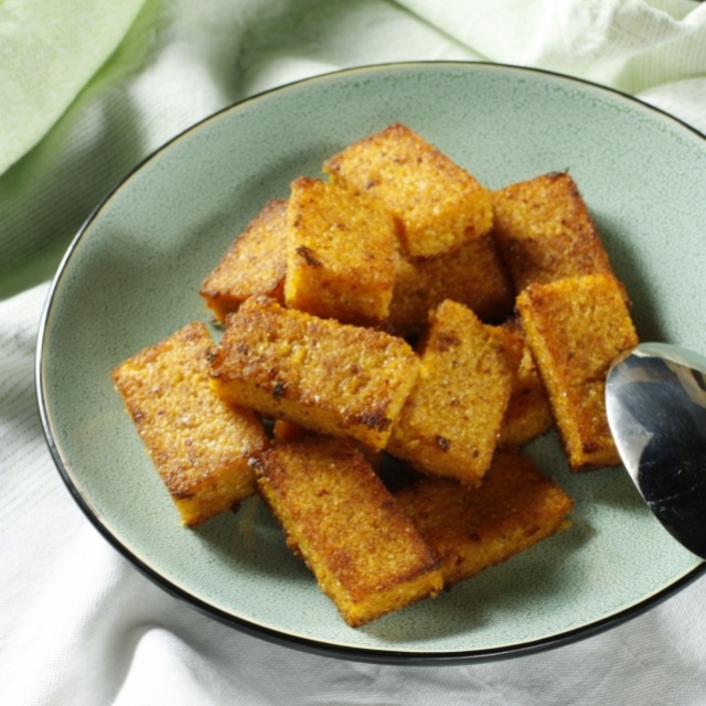 Petits gâteaux à la polenta