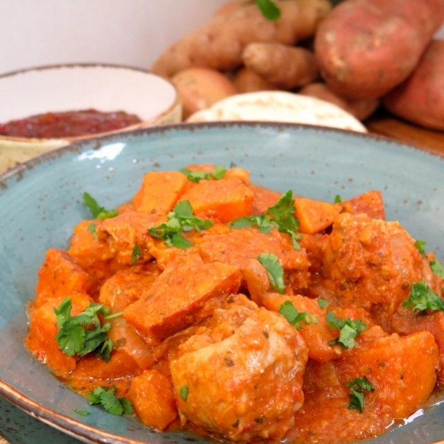 Tikka masala avec chutney à la tomate