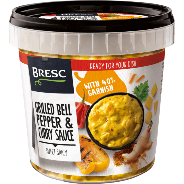 Bresc Gegrilde paprika & currysaus 1000g