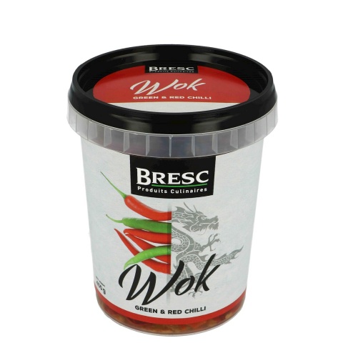 WOK Piment vert et rouge 450g