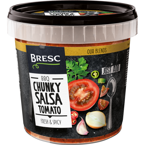 Salsa avec de gros morceaux de tomate 1000g