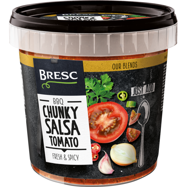 Salsa met grove tomatenstukjes 1000g