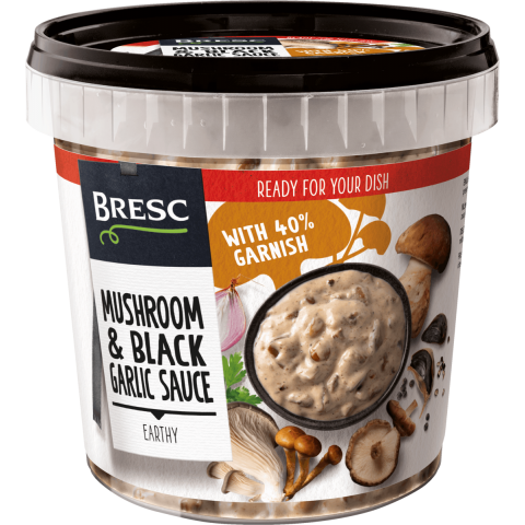 Bresc Sauce aux champignons et l'ail noir1000g