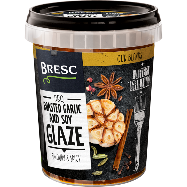 Glasur gerösteter Knoblauch und Soja 450g