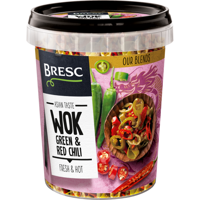 WOK Piment vert et rouge 450g