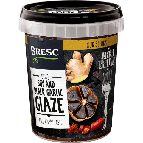 Glaçage soja et ail noir 450g