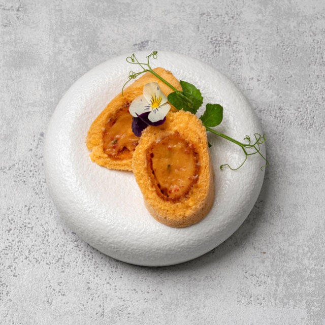 Broodje kroket 'Spanish style' met Alioli
