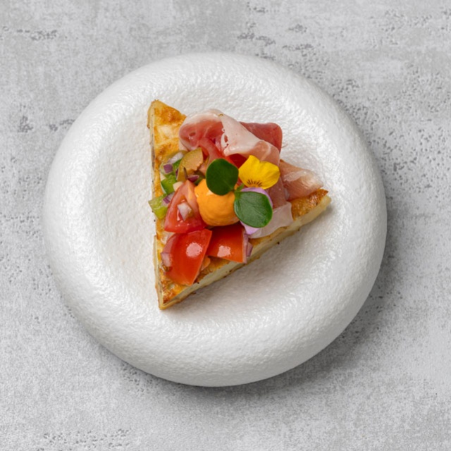 Loaded tortilla with Alioli Chipotle